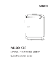 Snom M100 KLE Quick Installation Manual