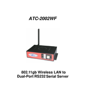 ATC 2002WF User Manual