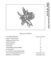 TRI tool BEVELMASTER 212B Instructions Manual