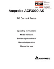 PEWA Amprobe ACF3000 AK Operating Instructions Manual