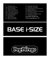 Peg-Perego BASE i-SIZE Instructions For Use Manual