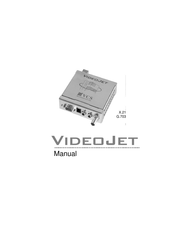 VCS VideoJet X.21 Manual