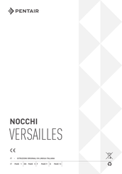 Pentair VERSAILLES 250/10 Manual