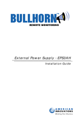 American Innovations Bullhorn EPS3AH Installation Manual