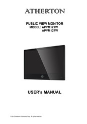 Atherton APVM127W User Manual