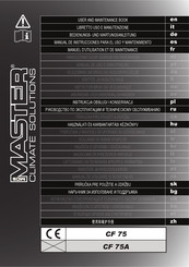 Master CF 75A User And Maintenance Book