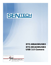 SenTech STC-MCA5MUSB3 Manual