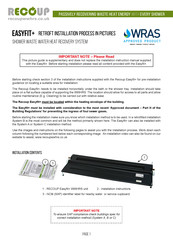 RECOUP EASYFIT+ Installation Instructions Manual