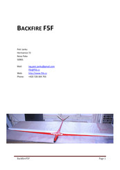 Backfire F5F Manual