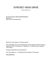 Now Technologies Gyroset Link User Manual