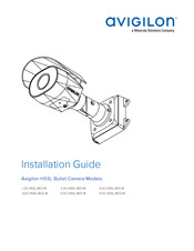 Motorola Avigilon 1.3C-H5SL-BO1-IR Installation Manual