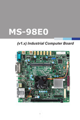 MSI MS-98E0 User Manual