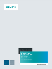 Siemens SINAMICS V20 Operating Instructions Manual