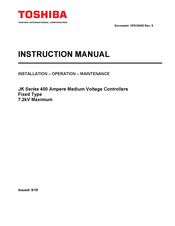 Toshiba JK400 Series Instruction Manual