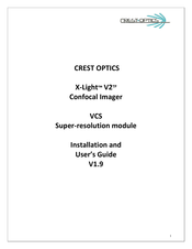 crest Optics X-Light  V2 TP Installation And User Manual