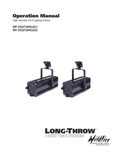 Wildfire LONG-THROW WF-252S1 Operation Manual