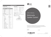 LG LK72BE Simple Manual