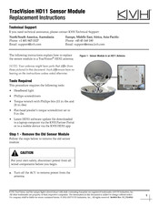 KVH Industries TracVision HD11 Replacement Instructions
