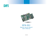 DFI Qseven Q7A-551 User Manual