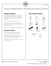 Signature Hardware TOSCA Installation Manual