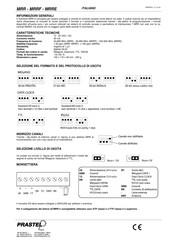 PRASTEL MRRF Quick Start Manual