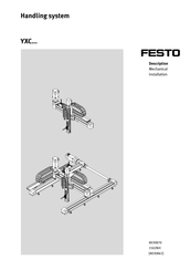Festo YXC Series Description, Mechanical Installation