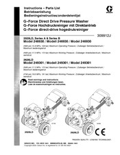 Graco G-Force 2525LD Instructions-Parts List Manual