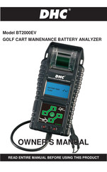 DHC BT2000EV Owner's Manual