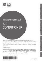 LG LZ-H035GBA3 Installation Manual