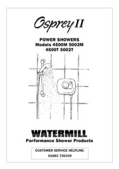 Watermill Osprey II Series Instructions Manual