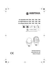werma Ex-Signal Beacon 782 Instructions For Use Manual