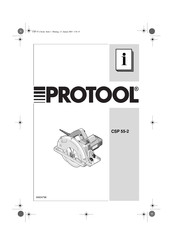 Protool CSP 55-2 Manual