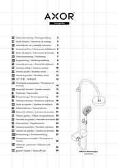 Hans Grohe Axor Citterio Showerpipe EcoSmart 39622000 Instructions For Use/Assembly Instructions