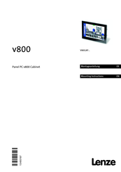Lenze V80GAPH0700J6R Series Mounting Instructions