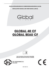 Global Fires 40 CF Installation Manual And User Manual