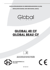 Global Fires BEAU CF Installation Manual And User Manual