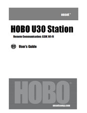Onset hobo u30 User Manual