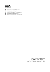 ESA EW218B Installation Manual