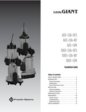 Little Giant 10EC-CIA-SFS Installation Manual