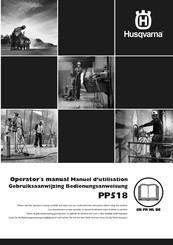 Husqvarna PP518 Operator's Manual