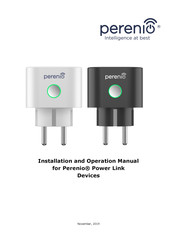 Perenio Power Link Device PEHPL04 Installation And Operation Manual