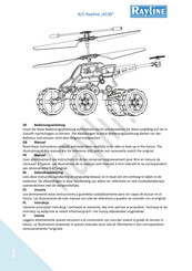 Rayline R130 Manual
