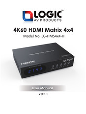 Logic AV Products LG-HMS4x4-H User Manual