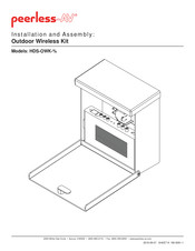 peerless-AV HDS-OWK Series Installation And Assembly Manual