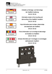 PAW HeatBloC Information Sheet On The Mounting And Dismounting
