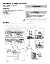 Chamberlain 041D1624-1 Instructions Manual