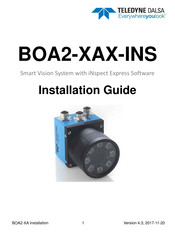 Dalsa BOA2-XAX-INS Installation Manual