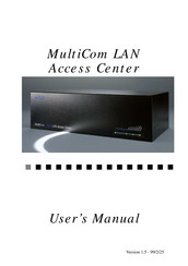 lighting MultiCom LAN Access Center User Manual