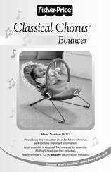 Fisher Price Classical Chorus B0772 Manual