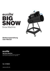 EuroLite BIG SNOW User Manual